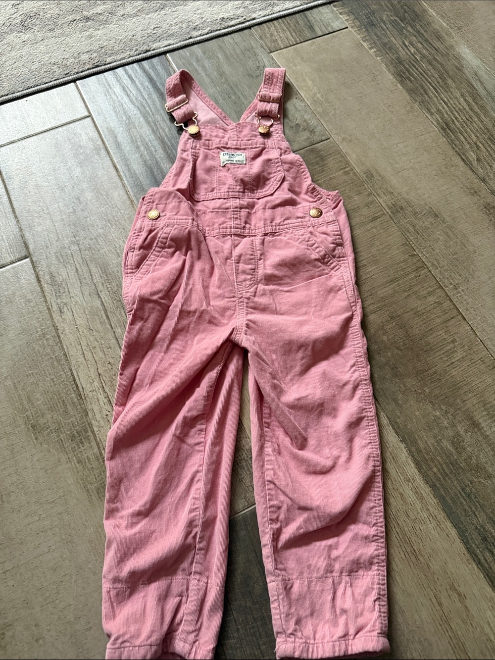 OshKosh B'gosh Pink Corduroy Overalls